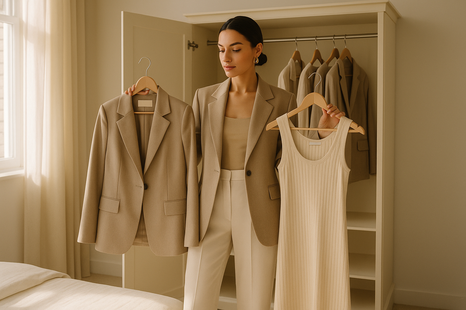 How to Choose an Outfit When You're Standing in Front of a Full Closet and Have Nothing to Wear